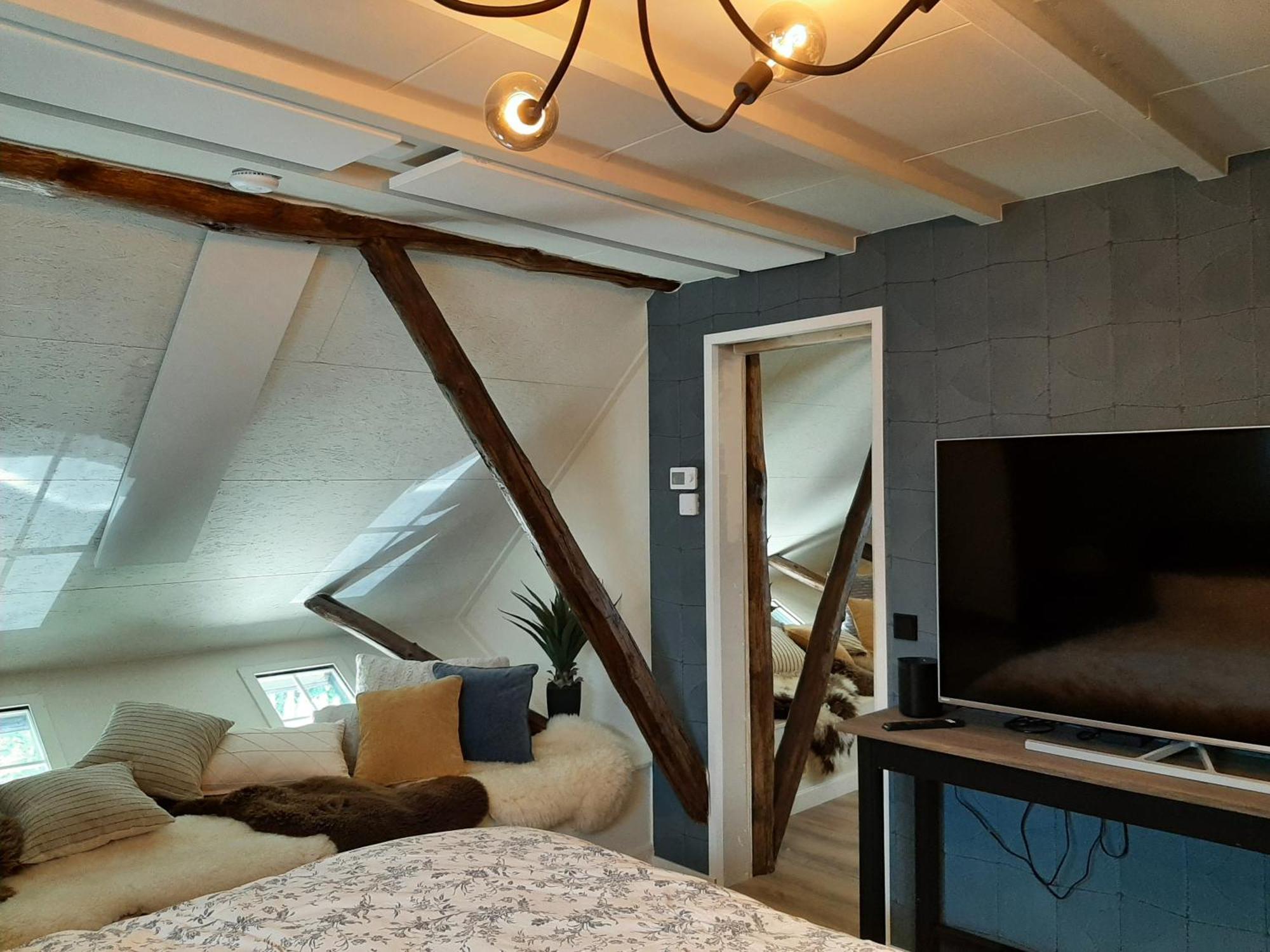 Loft De Hooizolder Met Sauna Bij Te Boeken Gees Zewnętrze zdjęcie